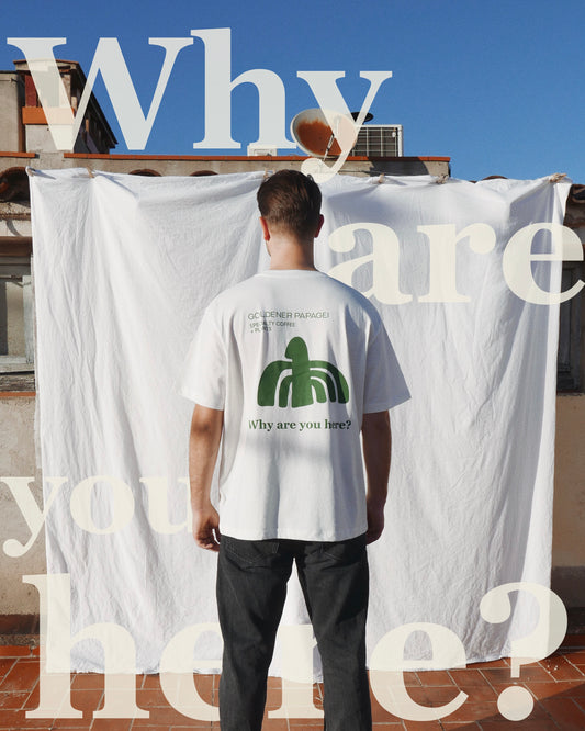 Why are you here? - Goldener Papagei